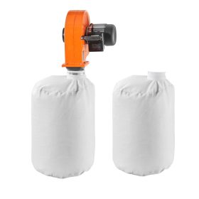   porelszívó rendszer, falra szerelhető, 1 LE, 951,45 m³/h, famegmunkálási porgyűjtő 2,5 mikronos, 79,5 literes porzsákkal, forgácselszívó rendszer famegmunkáláshoz/műhelyekhez, ipari üzemekhez