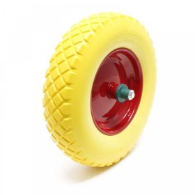   Ø 400 mm defektmentes gumi kerék 4.80/4.00-8 160 kg teherbírás siklócsapágyas defekttűrő pótkerék kézikocsi kiskocsi molnárkocsi 