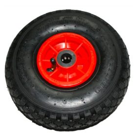 Ø 230 mm Kerék pótkerék molnárkocsi, kézikocsi, kiskocsi 2.50-4 átmérő 230 mm fúvott gumi műanyag 