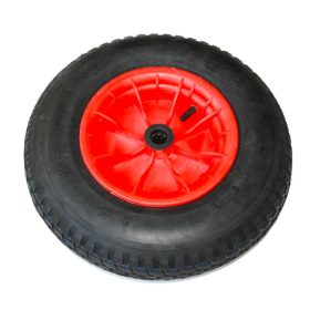   Ø 400 mm gumi fúvott kerék pótkerék 4.80/4.00-8 átmérő kézikocsi, kiskocsi műanyag felni siklócsapágy