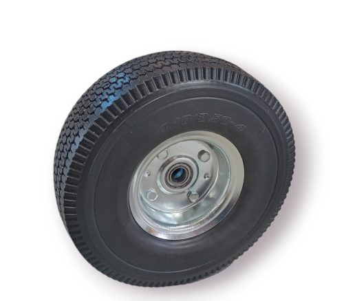 Ø260 mm tömörgumi kerék 4.10/ 3.50-4 defektmentes  pótkerék acél felnivel kézikocsi kiskocsi molnárkocsi talicska