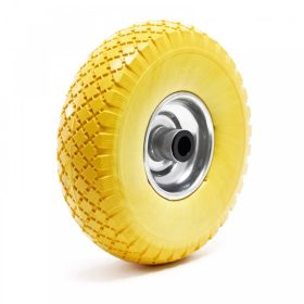   Ø 260 mm tömörgumi kerék 3.00-4 acél felnis tűgörgős defekttűrő pótkerék kézikocsi kiskocsi molnárkocsi