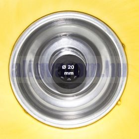   Ø 260 mm tömörgumi kerék 3.00-4 acél felnis tűgörgős defekttűrő pótkerék kézikocsi kiskocsi molnárkocsi