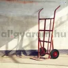 Ø260 mm tömörgumi kerék 2 db 3.00-4 defektmentes fekete-szürke pótkerék acél felnivel kézikocsi