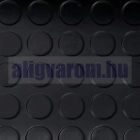   SBR 4x1200 pöttyös stoplis fekete gumiszőnyeg 4 mm vastag 1200 mm széles tekercs buborék metrómintás