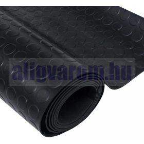   NBR pöttyös olajálló stoplis fekete gumiszőnyeg 4 mm vastagság 1200 mm széles tekercs buborék metrómintás