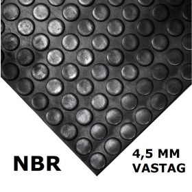   NBR pöttyös gumiszőnyeg 120 cm széles 4,5 mm vastag méterenként rendelhető tekercs buborék metrómintás