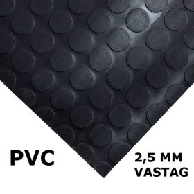   PVC pöttyös gumiszőnyeg 120 cm széles 10 m hosszú 2,5 mm vastag Az ár méterenkénti árat jelöl! 