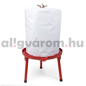   Víznyomásos gyümölcsprés acél hidroprés 20 liter szőlőprés rozsdamentes acél kosár