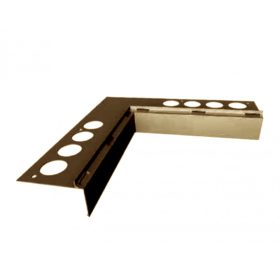   OX Priamy Stone kőszőnyeg Barna sarokelem belső sarok kavicsszőnyeg vízvető profil erkély balkon terasz RAL8028