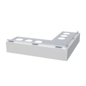   OX Priamy Stone kőszőnyeg kavicsszőnyeg 10x2500 Natúr alu teraszszegély Külső sarokelem