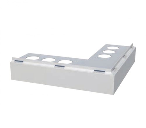 OX Priamy Stone kőszőnyeg kavicsszőnyeg 10x2500 Natúr alu teraszszegély Külső sarokelem