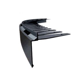   OX Priamy Flexi Stone hajlítható kőszőnyeg Antracit teraszszegély flexibilis kavicsszőnyeg vízvető