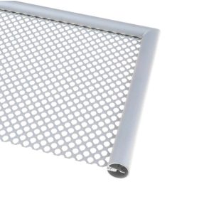   Lemez fogadó profil lemez befogó keret 18 mm 1,7 mm vastag lemezig kezeletlen acél 3000 mm