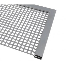   Lemez rács keretező profil lemez keret 20x30 mm 1,7 mm vastag lemezhez horganyzott acél 3000 mm