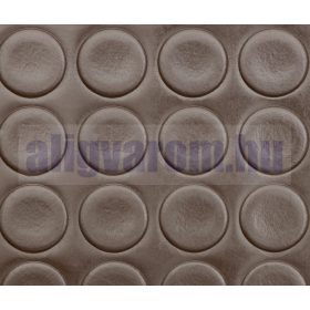   PVC 2x1200 barna Csúszásgátló színes gumiszőnyeg PVC alapú műanyag2 mm vastag 1200 mm széles tekercs metromintás stoplis