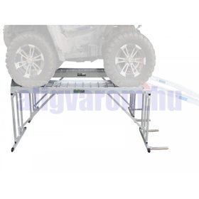   Quad állvány összecsukható emelő platform 2 db 818 kg teherbírású quadokhoz, fűnyíró traktorokhoz
