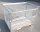 Horganyzott rácsos tároló konténer DIN 15155 EUR raklap méret 800x1200x800 belül 1000 kg Gitterbox, fa alj, GiBo