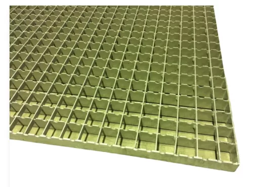 Horganyzott járórács fém rostélyrács 98x97x3 cm lépcsőrács tűzihorganyzott teherbíró rács rostélylemez csúszásmentes kivitel