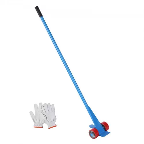 Palettabontó és emelőkar kerekekkel 152 cm nyélhossz, 4 tonna teherbírás szénacél gépemelő