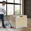 Palettabontó és emelőkar kerekekkel 152 cm nyélhossz, 4 tonna teherbírás szénacél gépemelő