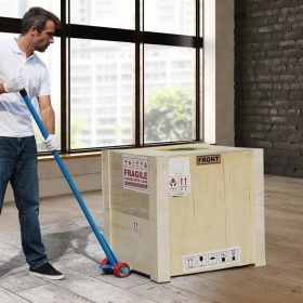   Palettabontó és emelőkar kerekekkel 152 cm nyélhossz, 4 tonna teherbírás szénacél gépemelő