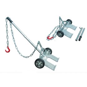 Raklaphúzó kézikocsi - eléri vele azokat a raplapokat, amelyet a villával nem