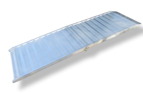 Rakodó rámpa keresztben összecsuható 215x105 cm 400 kg teherbírású