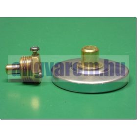   Rézcsőbe hüvellyel becsavarható 1/2 zoll menetes kontakt hőmérő