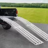 Összecsukható alumínium felhajtórámpa készlet 305x45 cm 2 db, 907 kg teherbírású rakodó rámpa