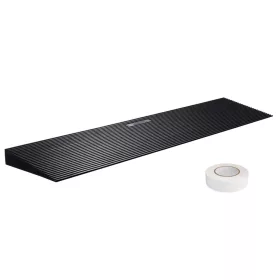   Tömör gumi küszöbrámpa 90x20x4 cm 15 tonna teherbírású kerekesszék rámpa vágható kivitel, kétoldalas ragasztóval