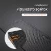 Tömör gumi küszöbrámpa 90x20x4 cm 15 tonna teherbírású kerekesszék rámpa vágható kivitel, kétoldalas ragasztóval