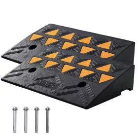   Gumi küszöbrámpa 500x320x110 mm 2 db felhajtórámpa 15 tonna teherbírás