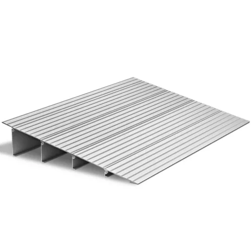 Küszöbrámpa 550x865x115 mm 4 db alumínium kerekesszék rámpa, 360 kg teherbírás