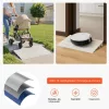 Küszöbrámpa 550x865x115 mm 4 db alumínium kerekesszék rámpa, 360 kg teherbírás