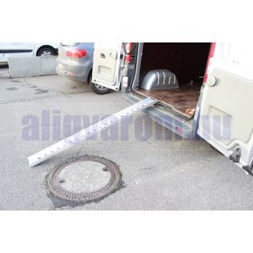 Mobil rámpa 1 db 192 cm 200 kg/db, 400 kg/pár teherbírás kerékpár, motor alumínium rámpa