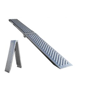 Összecsukható felhajtó rámpa 200 cm 200 kg/db teherbírás 1 db rámpa motor, quad, kis traktor