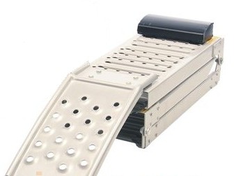 Felhajtó mobil rámpa 195 cm 225 kg teherbírás. 1 db felhajtó rampa összecsukható, összehajtható