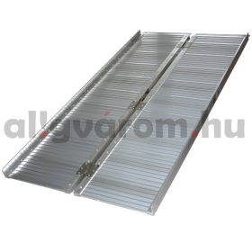   Összecsukható felhajtó rámpa 213 cm 270 kg/db teherbírás 1 db rakodó rámpa