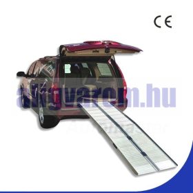   Rámpa 153 cm felhajtó mobil rámpa kerekesszék felhajtó hosszában és keresztben is összecsukható összehajtható