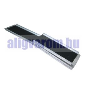   Rámpa 244 cm mozgássérült felhajtó EXTRA CSÚSZÁSMENTES, GRIP szalagos mobil tolókocsi kerekesszék rámpa hosszában és keresztben is összecsukható összehajtható