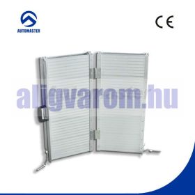   Rámpa 244 cm mozgássérült felhajtó mobil tolókocsi kerekesszék rámpa hosszában és keresztben is összecsukható, összehajtható