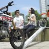 Felhajtó rámpa 192 cm 364 kg/ pár teherbírás 2 db rámpa motor, quad, kis traktor, munkagép, fűnyíró számára