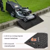 Járdaszegélyrámpa garázsbejáróhoz 490x490x180 mm 2 db küszöbrámpa 3175 kg teherbírású felhajtórámpa 