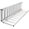 Alumínium háromrészes összecsukható felhajtórámpa 700 kg 1956x1379 mm összecsukható rakodórámpa