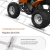 Alumínium háromrészes összecsukható felhajtórámpa 700 kg 1956x1379 mm összecsukható rakodórámpa