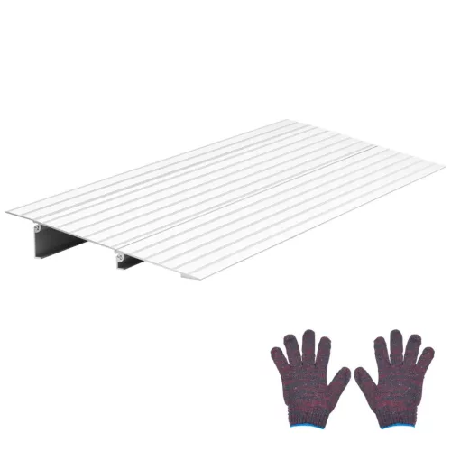 Küszöbrámpa 296x864x59 mm 2 db alumínium rámpa, 360 kg teherbírás