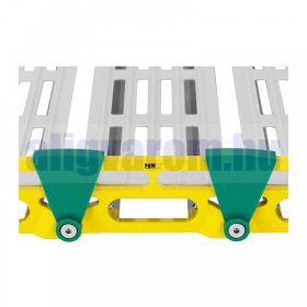  Feltekerhető mobil rámpa 1965x914 mm összehajtható alumínium rámpa hordozható 500 kg teherbírású