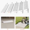 Küszöbrámpa 677x865x138 mm 5 db 360 kg teherbírású alumínium rámpa