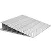 Küszöbrámpa 805x865x155 mm 6 db alumínium kerekesszék rámpa, 360 kg teherbírás